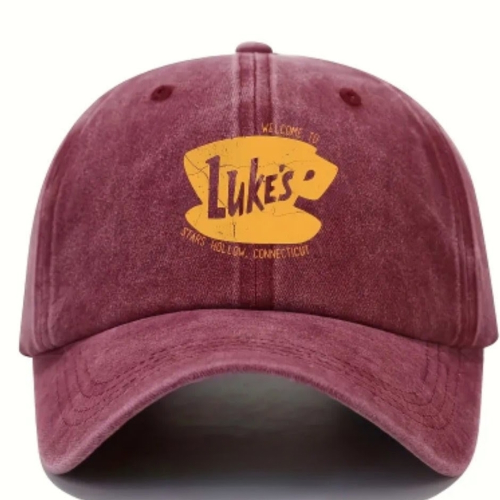 Gilmore Girls Themed Luke's Diner Vintage Style Distressed Baseball Cap 🧢